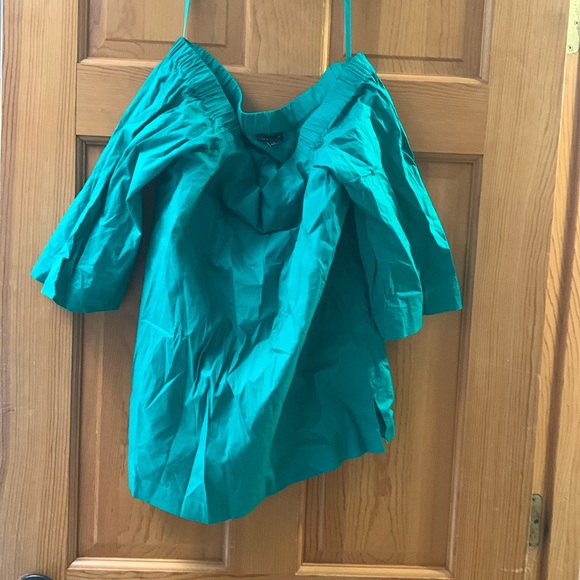 Ann Taylor Poplin Top - Size M - Picture 1 of 2